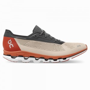 On Cloudboom Løpesko Vei Herre Beige | AWSG-06982