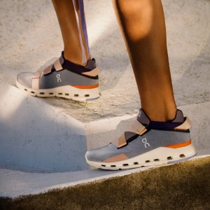 On Cloudnova Wrap Sneakers Dame Sølv | WZIB-08536