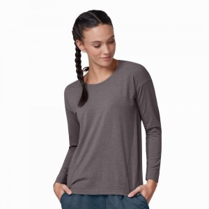 On Comfort T-skjorte Dame Kaffe | OSGW-92850