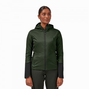 On Insulator Jakker Dame Mørke Grønn Svarte | WVXQ-18364